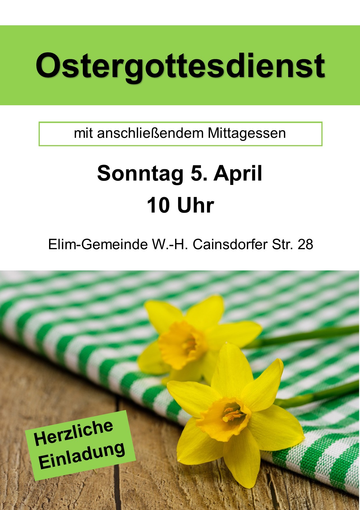 2026 04 05 Ostergottesdienst