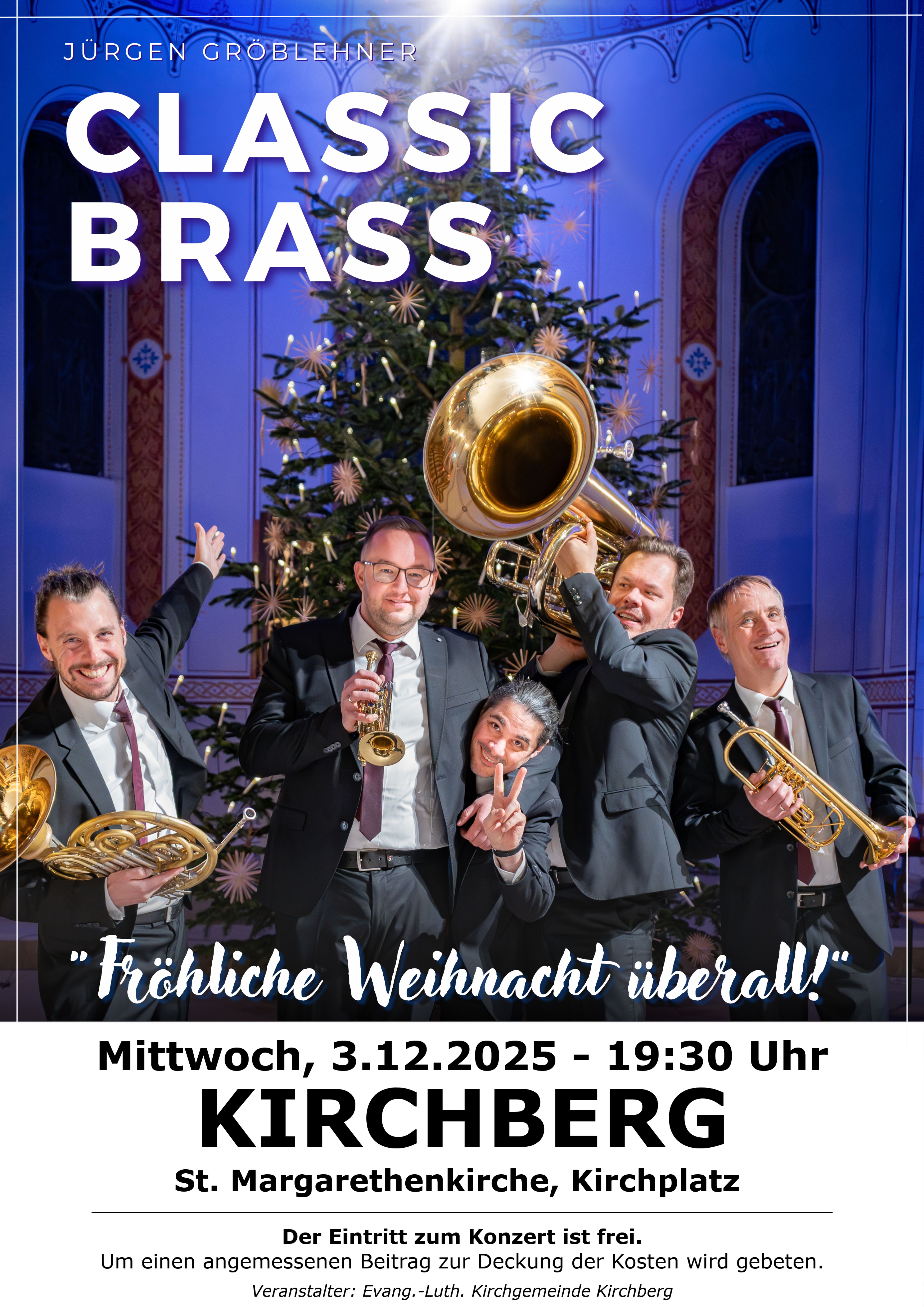 25 12 03 Brass Kirchberg Plakat